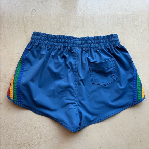 Aviator Nation women’s 5-stripe Flex Board Shorts, Rainbow Stripes. Never used. - Picture 3 of 4